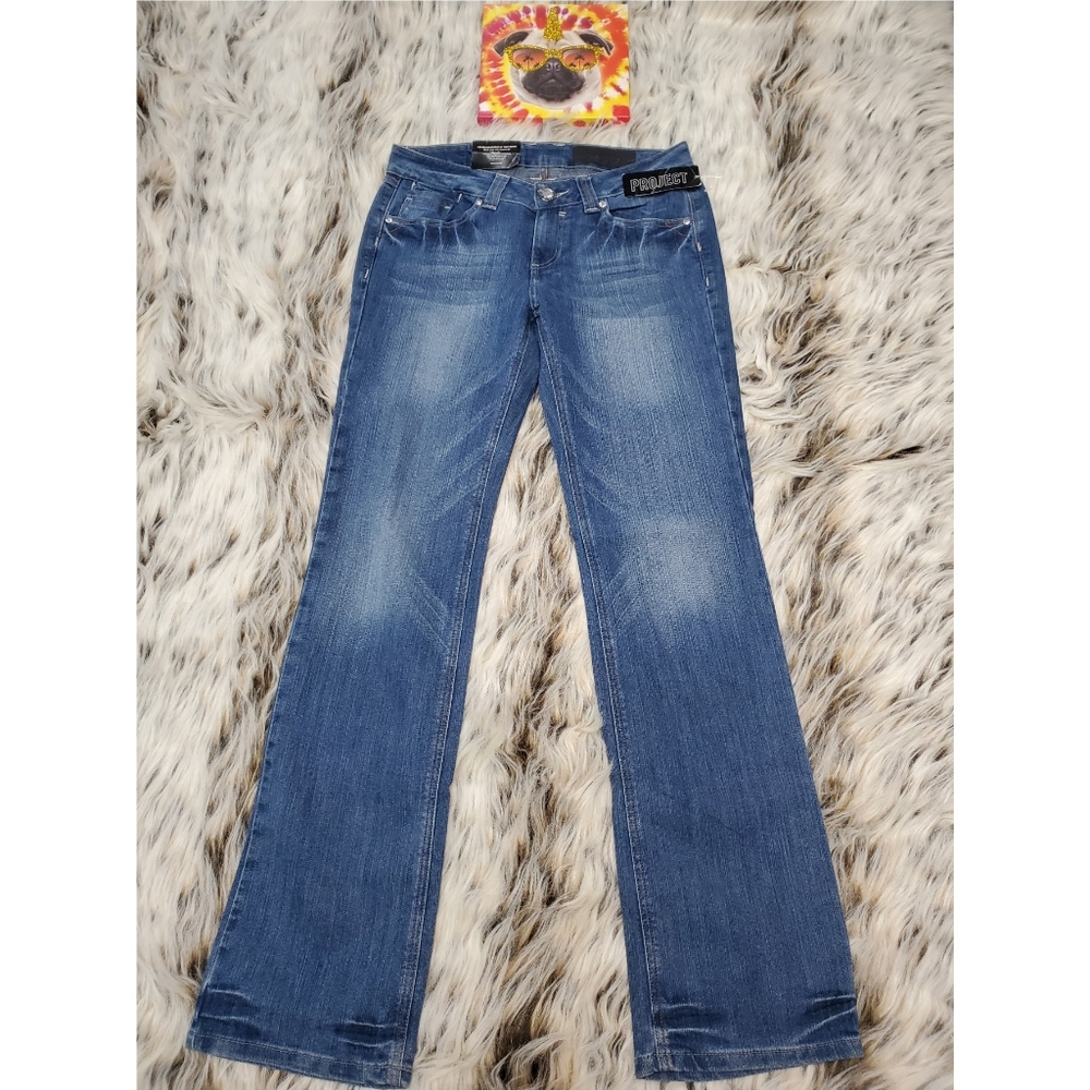 Vault denim project blue washed  jeans size 7